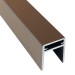 П-профиль Алюминиевый EasyDecking 35x25 Венге купить в Ижевске