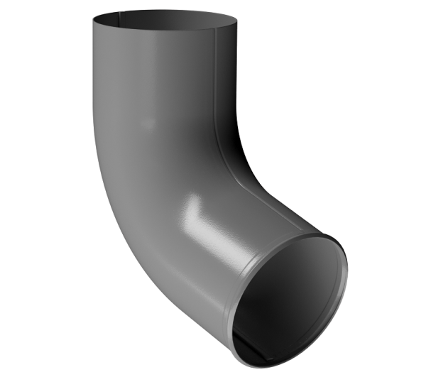 Отвод трубы D90 Döcke STAL PREMIUM Графит, (RAL 7024) купить в Ижевске