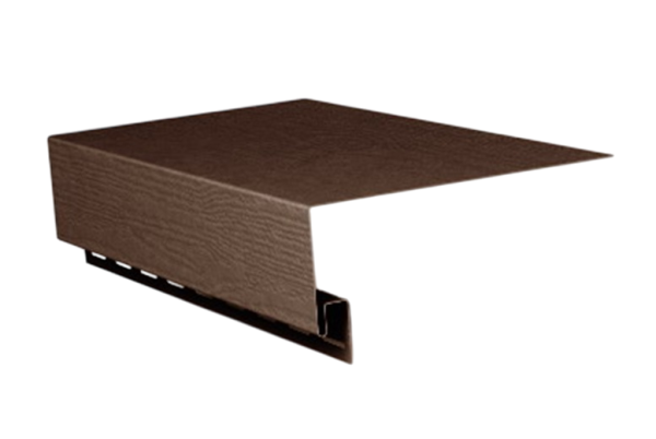 Планка приоконная широкая для Фасадных Панелей Темный Дуб купить в Ижевске