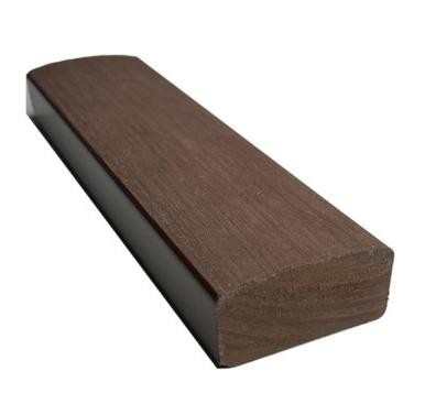 Лавочный брус Ecodecking Некст полнотелый брашированный 70х35 шоколад купить в Ижевске