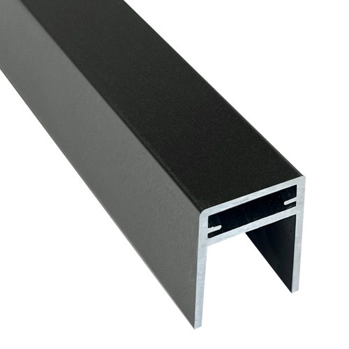 П-профиль Алюминиевый EasyDecking 35x25 Черное дерево купить в Ижевске