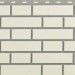 Фасадная панель Альта-Профиль, Кирпич Клинкерный, Белый купить в Ижевске