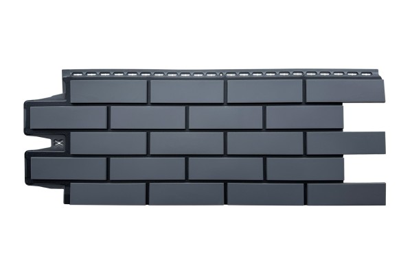 ФП Grand Line клинкерный кирпич ПРЕМИУМ Графит (шов RAL 9005) купить в Ижевске