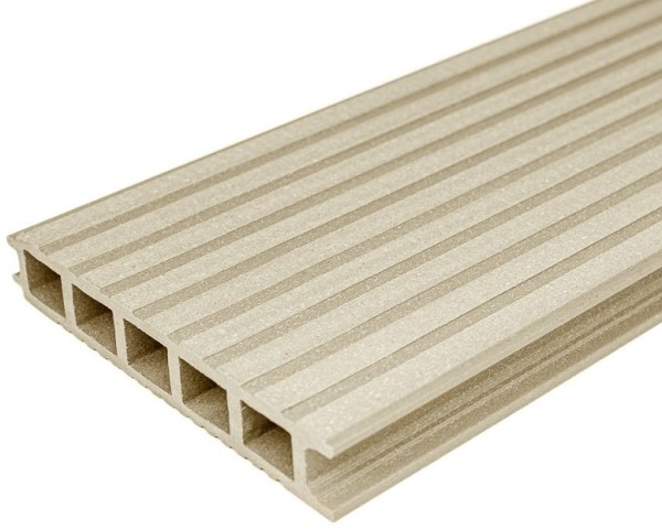 Террасная доска из ДПК бесшовная holzhof, Слоновая кость купить в Ижевске
