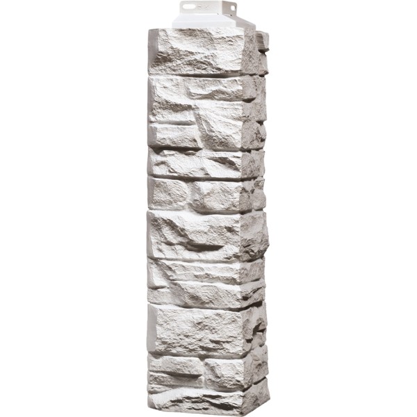 Угол наружный FineBer, Скала, Мелованный белый купить в Ижевске