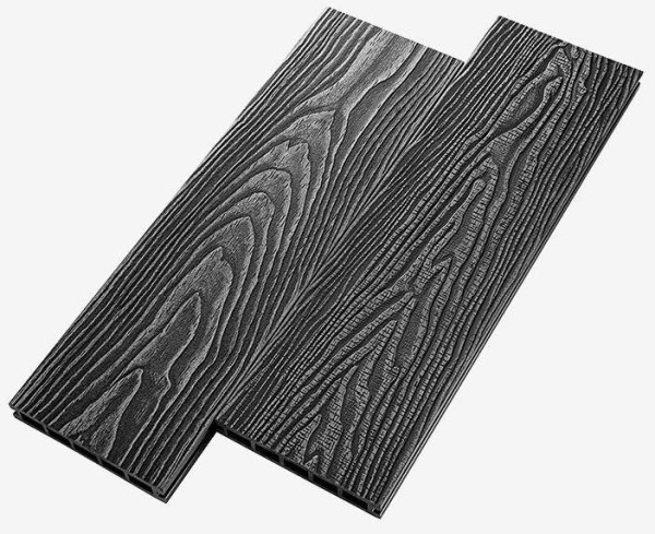 Террасная доска из ДПК RusDecking Unodeck Vintage - Графит купить в Ижевске