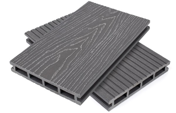 Террасная доская ДПК NanoWood Nature 3D пустотелая Серый купить в Ижевске