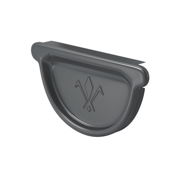 Водосток Aquasistem, система 125x90 - Заглушка универсальная с резиновым уплотнителем RR 23 Маренго купить в Ижевске