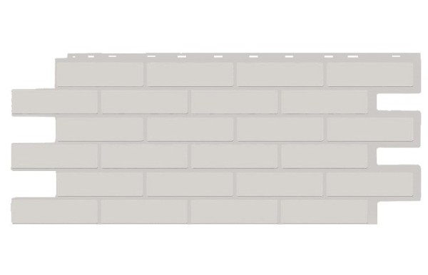 Фасадная панель T-Siding Кирпич Модерн Эко Уайт купить в Ижевске