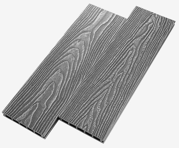 Террасная доска из ДПК RusDecking Unodeck Vintage - Серый купить в Ижевске