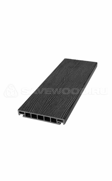 Террасная доска из ДПК SW Salix (S) (R) черный купить в Ижевске