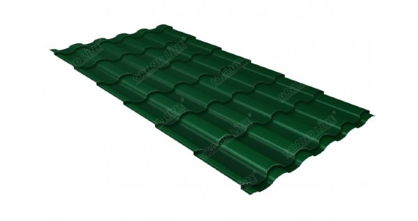 Металлочерепица кредо 0,45 Drap RAL 6005 зеленый мох купить в Ижевске